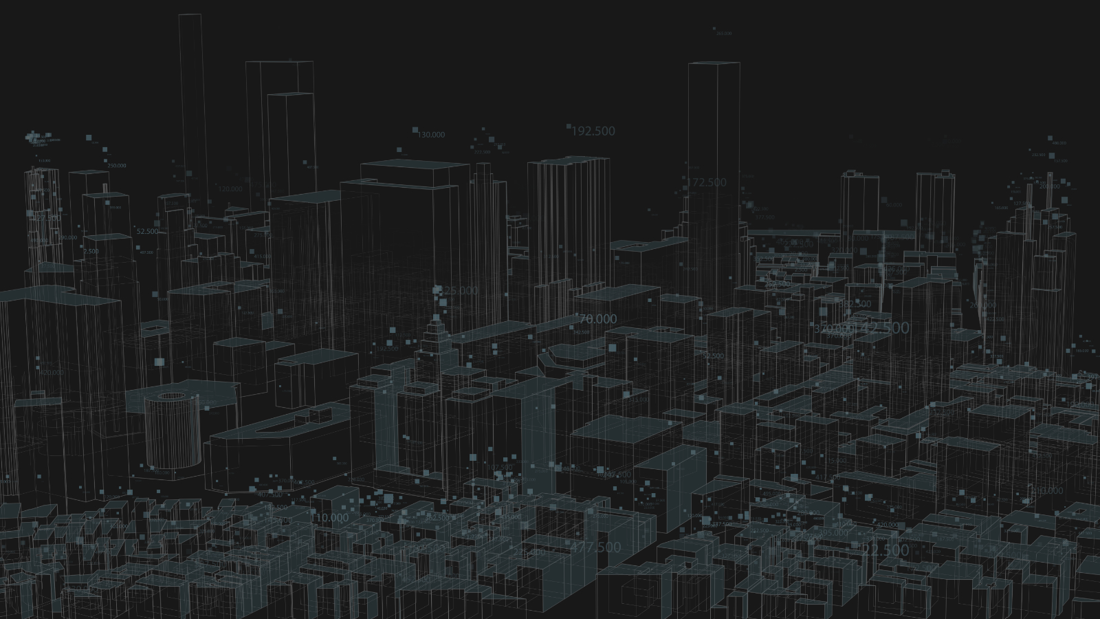 Datawall Hintergrund